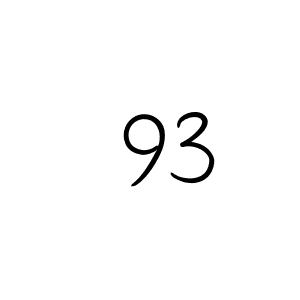 How to make  93 signature? Autography-DOLnW is a professional autograph style. Create handwritten signature for  93 name.  93 signature style 10 images and pictures png