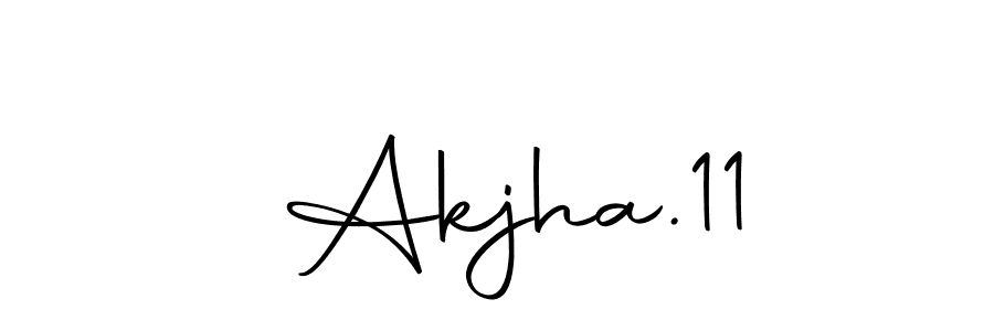 Make a beautiful signature design for name  Akjha.11. Use this online signature maker to create a handwritten signature for free.  Akjha.11 signature style 10 images and pictures png