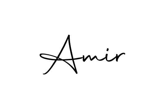 Make a beautiful signature design for name  Amir. With this signature (Autography-DOLnW) style, you can create a handwritten signature for free.  Amir signature style 10 images and pictures png