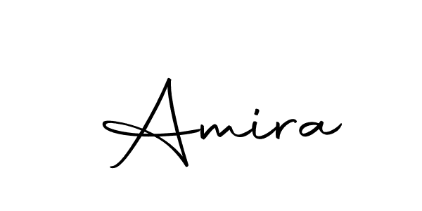 Design your own signature with our free online signature maker. With this signature software, you can create a handwritten (Autography-DOLnW) signature for name  Amira.  Amira signature style 10 images and pictures png