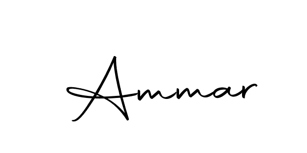 Make a beautiful signature design for name  Ammar. With this signature (Autography-DOLnW) style, you can create a handwritten signature for free.  Ammar signature style 10 images and pictures png