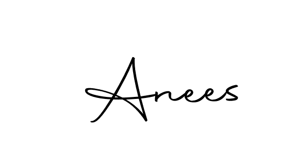 Create a beautiful signature design for name  Anees. With this signature (Autography-DOLnW) fonts, you can make a handwritten signature for free.  Anees signature style 10 images and pictures png