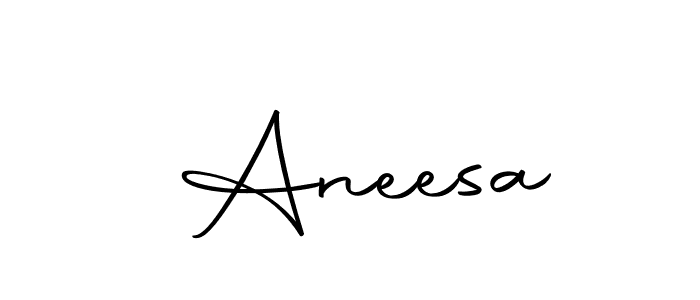 How to make  Aneesa signature? Autography-DOLnW is a professional autograph style. Create handwritten signature for  Aneesa name.  Aneesa signature style 10 images and pictures png