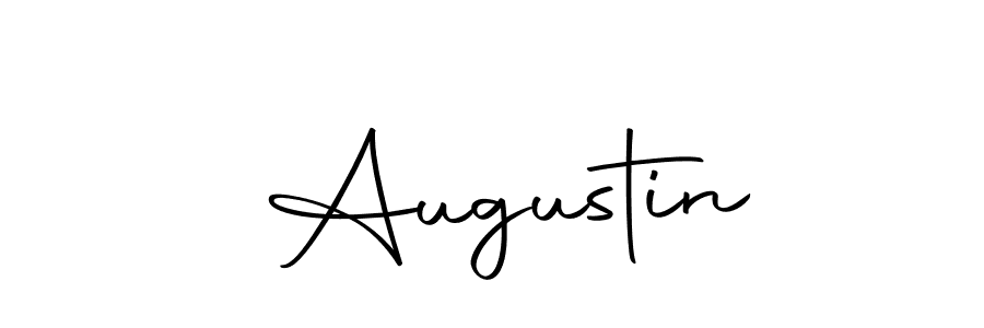 You should practise on your own different ways (Autography-DOLnW) to write your name ( Augustin) in signature. don't let someone else do it for you.  Augustin signature style 10 images and pictures png