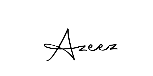 Make a beautiful signature design for name  Azeez. With this signature (Autography-DOLnW) style, you can create a handwritten signature for free.  Azeez signature style 10 images and pictures png