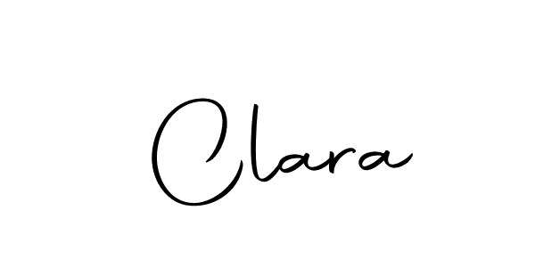 How to make  Clara name signature. Use Autography-DOLnW style for creating short signs online. This is the latest handwritten sign.  Clara signature style 10 images and pictures png