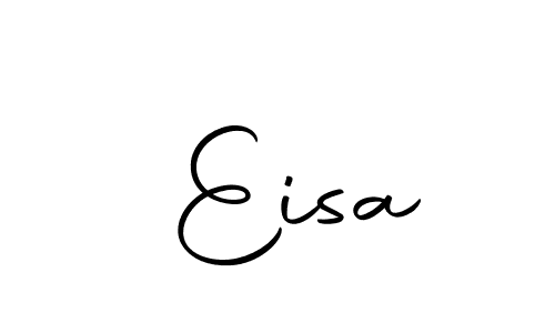 Once you've used our free online signature maker to create your best signature Autography-DOLnW style, it's time to enjoy all of the benefits that  Eisa name signing documents.  Eisa signature style 10 images and pictures png