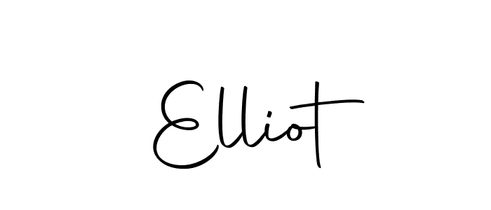 How to make  Elliot signature? Autography-DOLnW is a professional autograph style. Create handwritten signature for  Elliot name.  Elliot signature style 10 images and pictures png