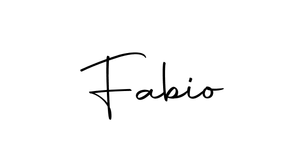 Create a beautiful signature design for name  Fabio. With this signature (Autography-DOLnW) fonts, you can make a handwritten signature for free.  Fabio signature style 10 images and pictures png