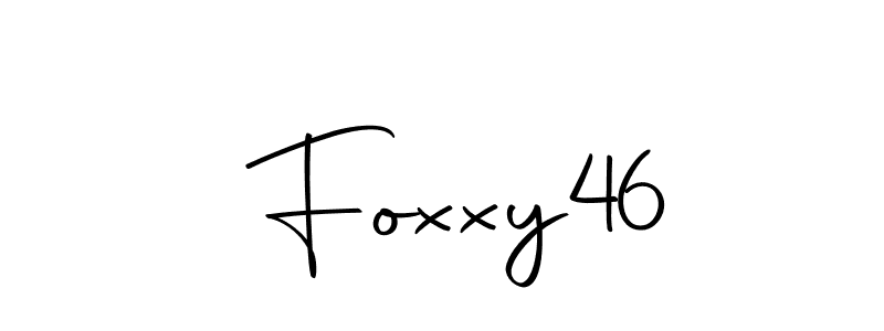 Once you've used our free online signature maker to create your best signature Autography-DOLnW style, it's time to enjoy all of the benefits that  Foxxy46 name signing documents.  Foxxy46 signature style 10 images and pictures png