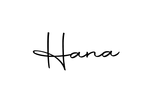 Similarly Autography-DOLnW is the best handwritten signature design. Signature creator online .You can use it as an online autograph creator for name  Hana.  Hana signature style 10 images and pictures png