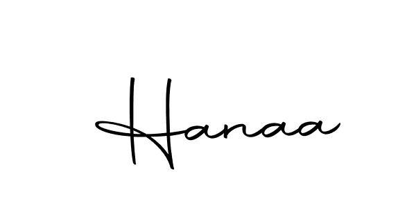 Create a beautiful signature design for name  Hanaa. With this signature (Autography-DOLnW) fonts, you can make a handwritten signature for free.  Hanaa signature style 10 images and pictures png