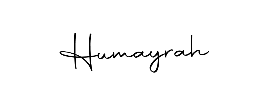 Make a beautiful signature design for name  Humayrah. With this signature (Autography-DOLnW) style, you can create a handwritten signature for free.  Humayrah signature style 10 images and pictures png