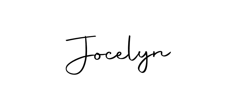 Also we have  Jocelyn name is the best signature style. Create professional handwritten signature collection using Autography-DOLnW autograph style.  Jocelyn signature style 10 images and pictures png