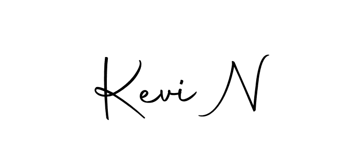  Kevi N stylish signature style. Best Handwritten Sign (Autography-DOLnW) for my name. Handwritten Signature Collection Ideas for my name  Kevi N.  Kevi N signature style 10 images and pictures png