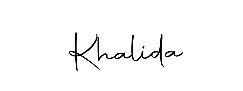 Check out images of Autograph of  Khalida name. Actor  Khalida Signature Style. Autography-DOLnW is a professional sign style online.  Khalida signature style 10 images and pictures png