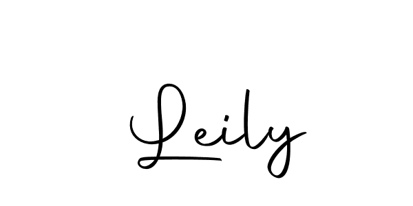 Similarly Autography-DOLnW is the best handwritten signature design. Signature creator online .You can use it as an online autograph creator for name  Leily.  Leily signature style 10 images and pictures png