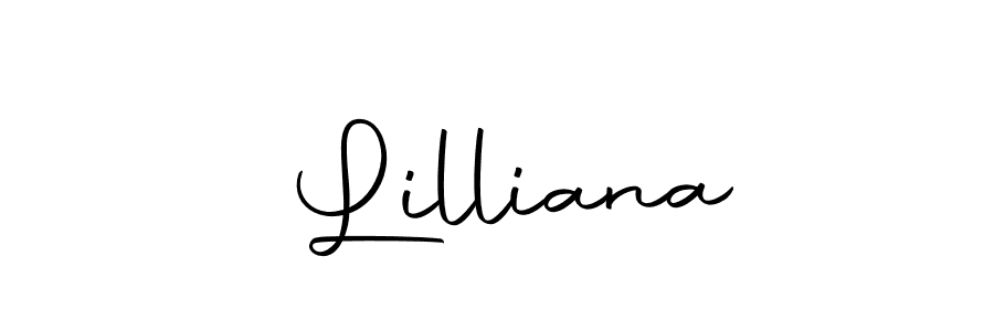 How to make  Lilliana signature? Autography-DOLnW is a professional autograph style. Create handwritten signature for  Lilliana name.  Lilliana signature style 10 images and pictures png