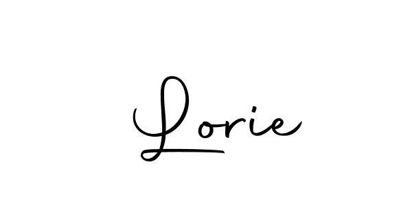 Autography-DOLnW is a professional signature style that is perfect for those who want to add a touch of class to their signature. It is also a great choice for those who want to make their signature more unique. Get  Lorie name to fancy signature for free.  Lorie signature style 10 images and pictures png