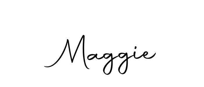 Design your own signature with our free online signature maker. With this signature software, you can create a handwritten (Autography-DOLnW) signature for name  Maggie.  Maggie signature style 10 images and pictures png