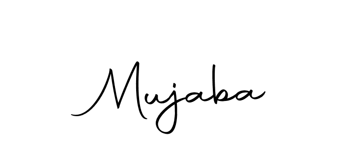 Make a beautiful signature design for name  Mujaba. With this signature (Autography-DOLnW) style, you can create a handwritten signature for free.  Mujaba signature style 10 images and pictures png