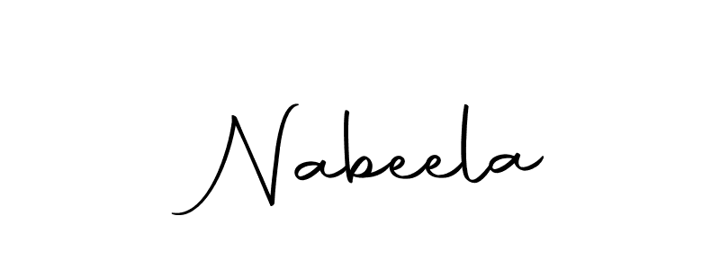 Make a short  Nabeela signature style. Manage your documents anywhere anytime using Autography-DOLnW. Create and add eSignatures, submit forms, share and send files easily.  Nabeela signature style 10 images and pictures png