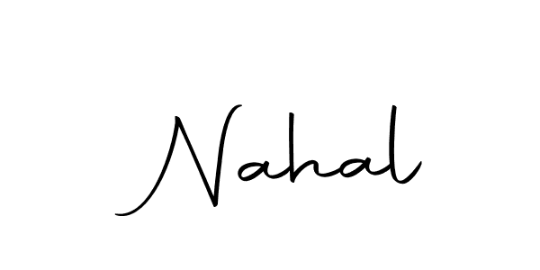 if you are searching for the best signature style for your name  Nahal. so please give up your signature search. here we have designed multiple signature styles  using Autography-DOLnW.  Nahal signature style 10 images and pictures png