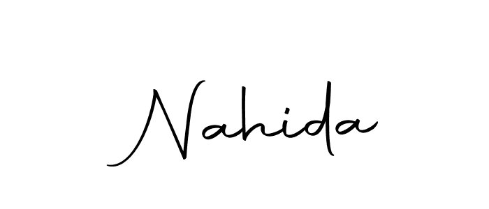 How to make  Nahida signature? Autography-DOLnW is a professional autograph style. Create handwritten signature for  Nahida name.  Nahida signature style 10 images and pictures png