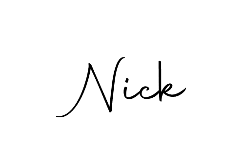 Autography-DOLnW is a professional signature style that is perfect for those who want to add a touch of class to their signature. It is also a great choice for those who want to make their signature more unique. Get  Nick name to fancy signature for free.  Nick signature style 10 images and pictures png