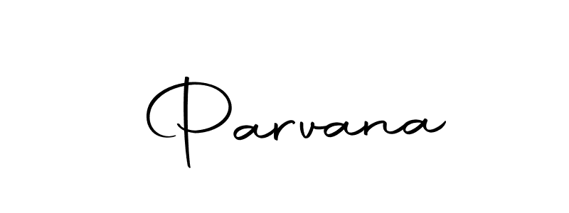 How to make  Parvana name signature. Use Autography-DOLnW style for creating short signs online. This is the latest handwritten sign.  Parvana signature style 10 images and pictures png