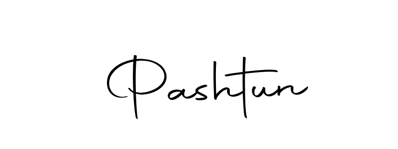 Design your own signature with our free online signature maker. With this signature software, you can create a handwritten (Autography-DOLnW) signature for name  Pashtun.  Pashtun signature style 10 images and pictures png