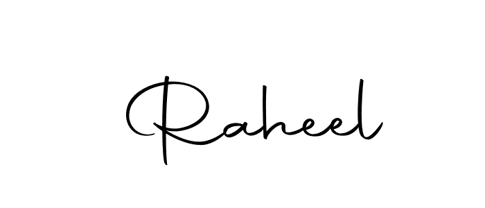 You can use this online signature creator to create a handwritten signature for the name  Raheel. This is the best online autograph maker.  Raheel signature style 10 images and pictures png