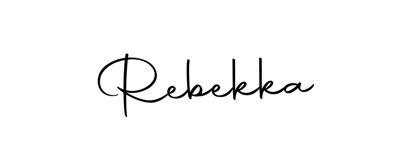 Here are the top 10 professional signature styles for the name  Rebekka. These are the best autograph styles you can use for your name.  Rebekka signature style 10 images and pictures png