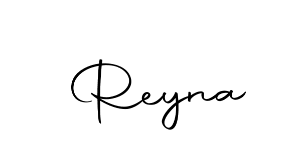 Create a beautiful signature design for name  Reyna. With this signature (Autography-DOLnW) fonts, you can make a handwritten signature for free.  Reyna signature style 10 images and pictures png