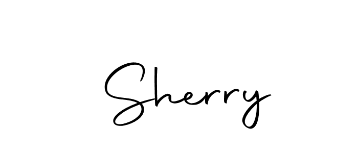 Use a signature maker to create a handwritten signature online. With this signature software, you can design (Autography-DOLnW) your own signature for name  Sherry.  Sherry signature style 10 images and pictures png