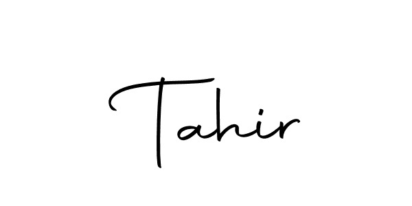 You can use this online signature creator to create a handwritten signature for the name  Tahir. This is the best online autograph maker.  Tahir signature style 10 images and pictures png