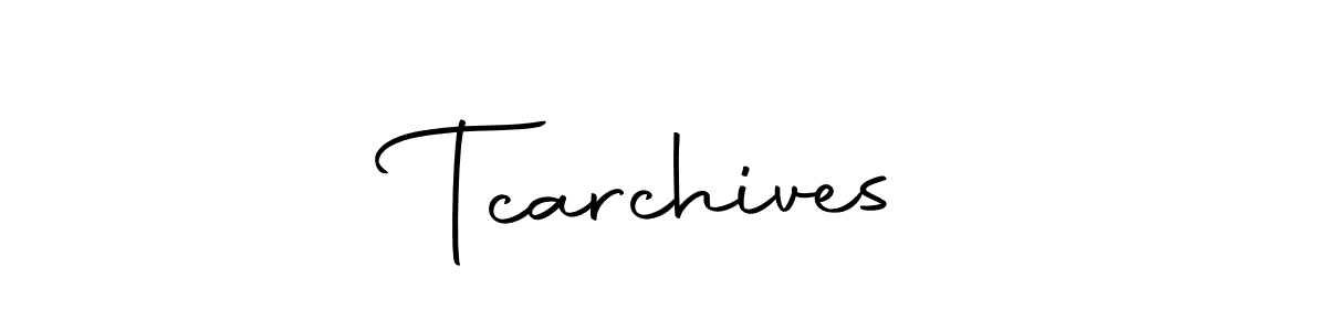 You can use this online signature creator to create a handwritten signature for the name  Tcarchives . This is the best online autograph maker.  Tcarchives  signature style 10 images and pictures png