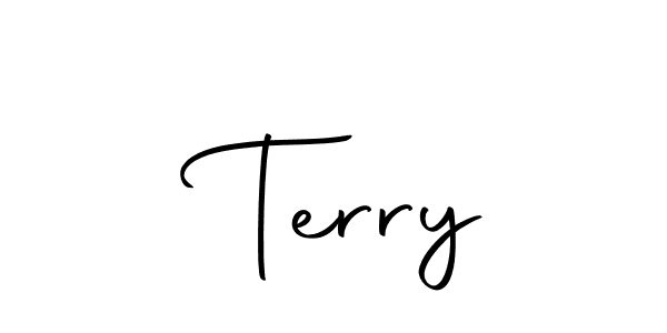 Use a signature maker to create a handwritten signature online. With this signature software, you can design (Autography-DOLnW) your own signature for name  Terry.  Terry signature style 10 images and pictures png