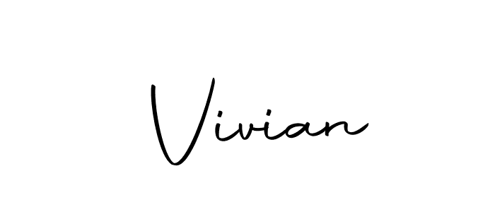 if you are searching for the best signature style for your name  Vivian. so please give up your signature search. here we have designed multiple signature styles  using Autography-DOLnW.  Vivian signature style 10 images and pictures png
