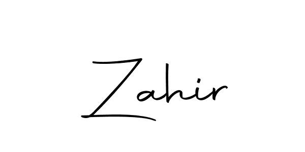 How to make  Zahir signature? Autography-DOLnW is a professional autograph style. Create handwritten signature for  Zahir name.  Zahir signature style 10 images and pictures png