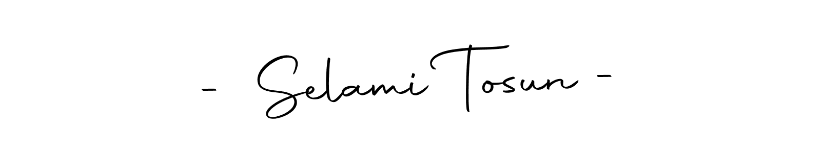 Similarly Autography-DOLnW is the best handwritten signature design. Signature creator online .You can use it as an online autograph creator for name - Selami Tosun -. - Selami Tosun - signature style 10 images and pictures png