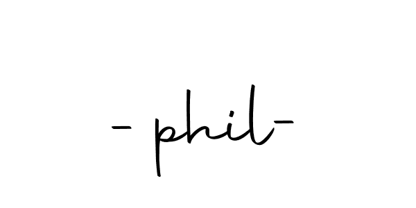 You can use this online signature creator to create a handwritten signature for the name -phil-. This is the best online autograph maker. -phil- signature style 10 images and pictures png