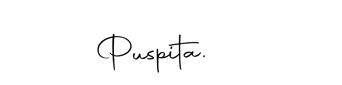 Make a beautiful signature design for name .   Puspita.. Use this online signature maker to create a handwritten signature for free. .   Puspita. signature style 10 images and pictures png