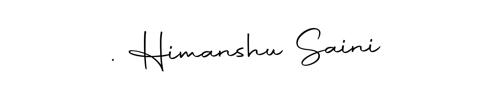 Here are the top 10 professional signature styles for the name . Himanshu Saini. These are the best autograph styles you can use for your name. . Himanshu Saini signature style 10 images and pictures png