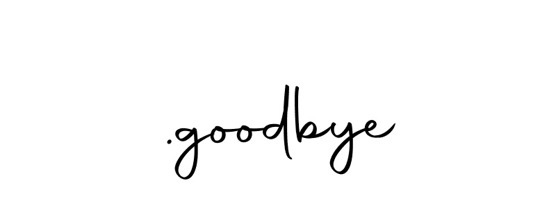 The best way (Autography-DOLnW) to make a short signature is to pick only two or three words in your name. The name .goodbye include a total of six letters. For converting this name. .goodbye signature style 10 images and pictures png