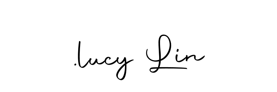 You should practise on your own different ways (Autography-DOLnW) to write your name (.lucy Lin) in signature. don't let someone else do it for you. .lucy Lin signature style 10 images and pictures png