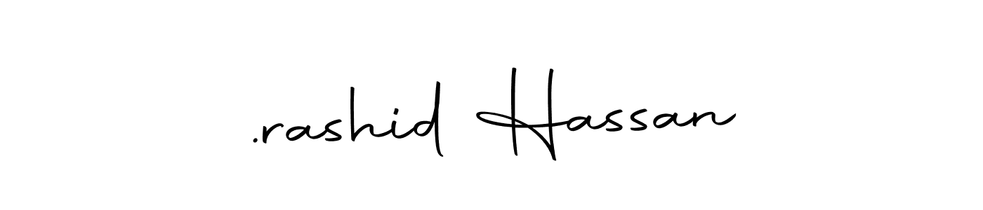 Make a short .rashid Hassan signature style. Manage your documents anywhere anytime using Autography-DOLnW. Create and add eSignatures, submit forms, share and send files easily. .rashid Hassan signature style 10 images and pictures png