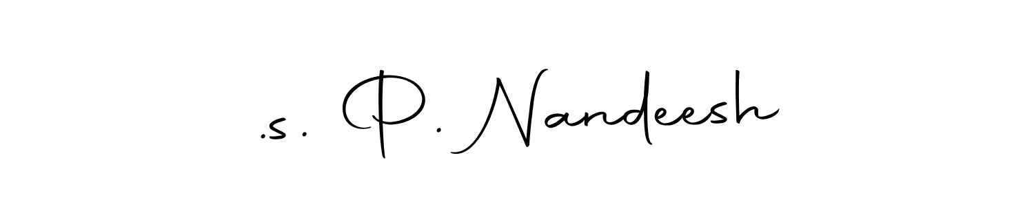 Check out images of Autograph of .s. P. Nandeesh name. Actor .s. P. Nandeesh Signature Style. Autography-DOLnW is a professional sign style online. .s. P. Nandeesh signature style 10 images and pictures png