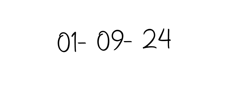 Make a beautiful signature design for name 01-09-24. With this signature (Autography-DOLnW) style, you can create a handwritten signature for free. 01-09-24 signature style 10 images and pictures png