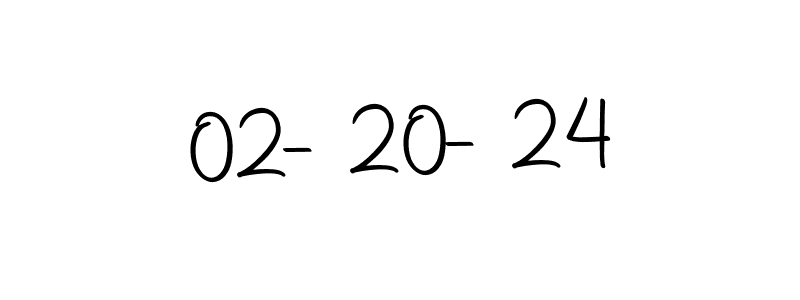 How to make 02-20-24 name signature. Use Autography-DOLnW style for creating short signs online. This is the latest handwritten sign. 02-20-24 signature style 10 images and pictures png